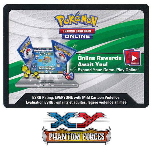 Pokemon - XY Phantom Forces - Online Code Card