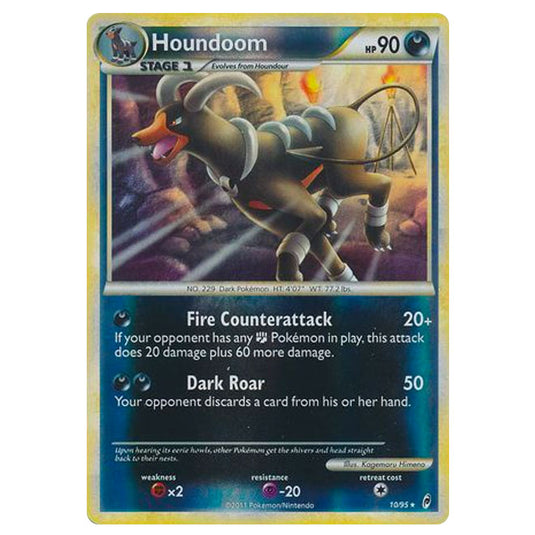 Pokemon - Call of Legends - (Reverse Holo) - Houndoom 10/95