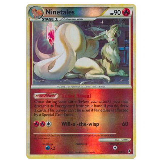 Pokemon - Call of Legends - (Reverse Holo) - Ninetales 17/95