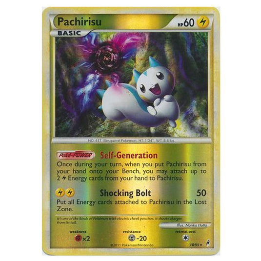 Pokemon - Call of Legends - (Reverse Holo) - Pachirisu 18/95