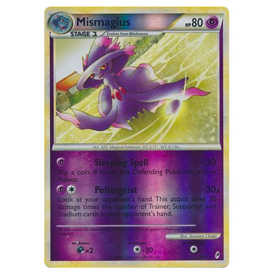 Pokemon - Call of Legends - (Reverse Holo) - Mismagius 28/95