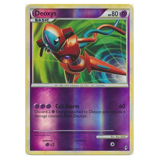 Pokemon - Call of Legends - (Reverse Holo) - Deoxys 2/95