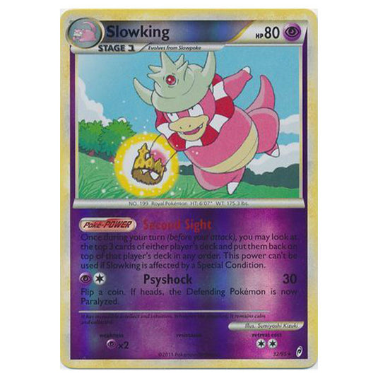 Pokemon - Call of Legends - (Reverse Holo) - Slowking 32/95