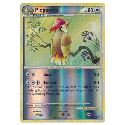 Pokemon - Call of Legends - (Reverse Holo) - Pidgeotto 48/95