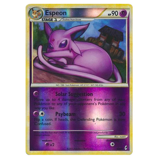 Pokemon - Call of Legends - (Reverse Holo) - Espeon 4/95