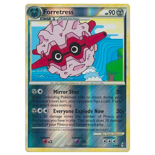 Pokemon - Call of Legends - (Reverse Holo) - Forretress 5/95