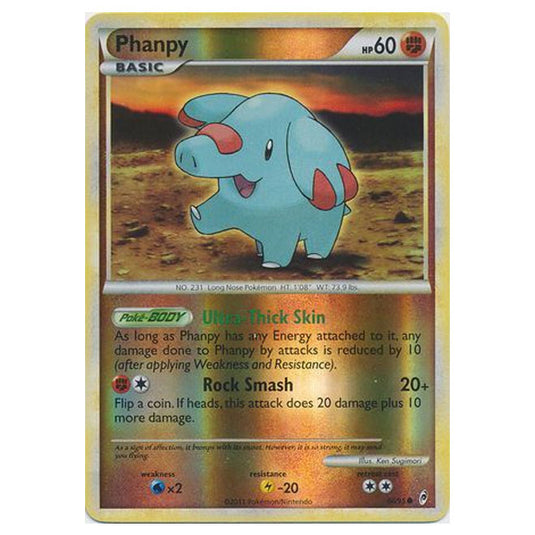 Pokemon - Call of Legends - (Reverse Holo) - Phanpy 66/95