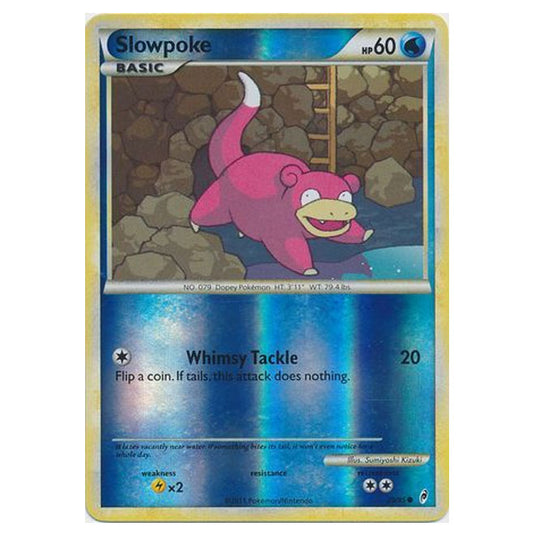 Pokemon - Call of Legends - (Reverse Holo) - Slowpoke 70/95