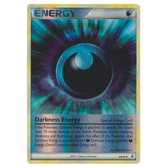 Pokemon - Call of Legends - (Reverse Holo) - Darkness Energy 86/95