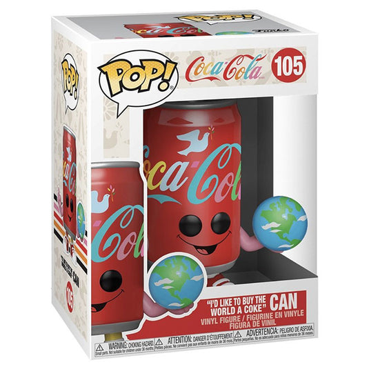 Funko POP! - Coca-Cola - "I'd Like To Buy The World A Coke" Can - Vinyl Figure #105