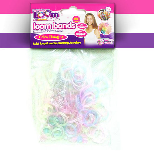 Colour Change Loom Bands - x150