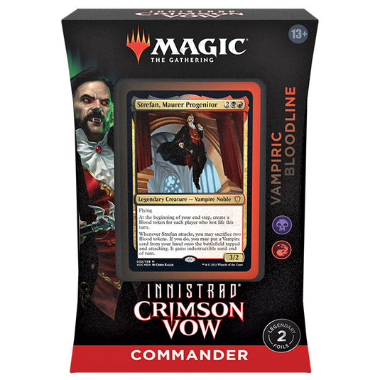 Magic the Gathering - Innistrad - Crimson Vow - Commander Deck - Display (4 Decks)