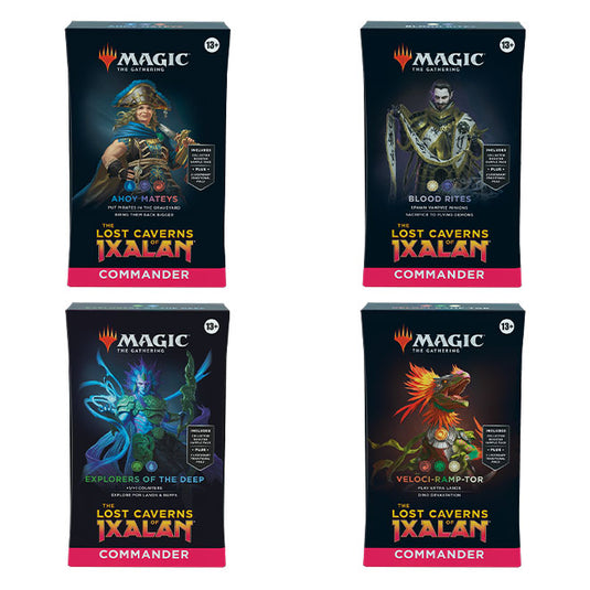 Magic The Gathering - The Lost Caverns of Ixalan - Commander Deck - Bundle