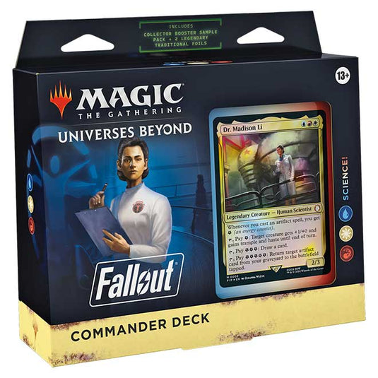Magic the Gathering - Universes Beyond - Fallout - Commander Deck - Bundle