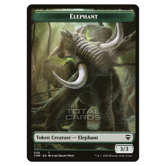 Magic The Gathering - Commander Legends - Tokens - Elephant - 20/14