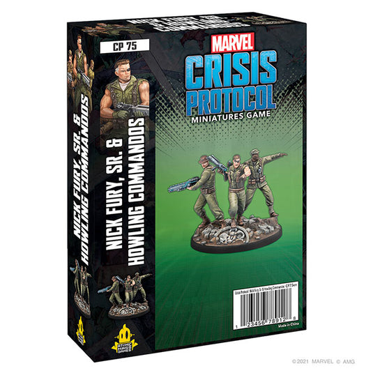 Marvel Crisis Protocol - Nick Fury Sr & the Howling Commandos
