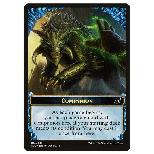 Magic The Gathering - Ikoria Lair of Behemoths - Token - Companion Magic The Gathering - Ikoria Lair of Behemoths - Token - Companion