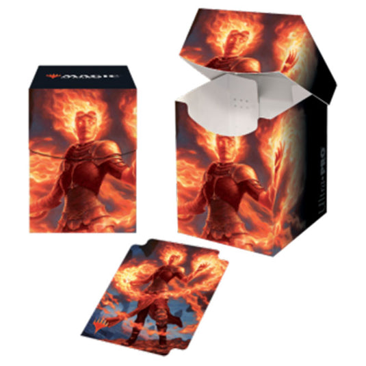 Ultra Pro - PRO 100+ Deck Box - Magic: The Gathering M20 - Chandra, Awakened Inferno