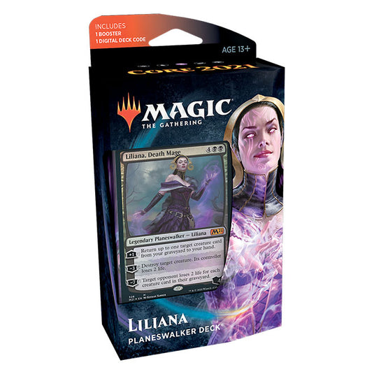 Magic The Gathering - Core Set 2021 - Planeswalker Deck - Liliana