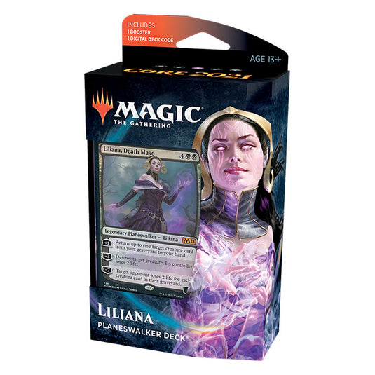 Magic The Gathering - Core Set 2021 - Planeswalker Deck - Liliana