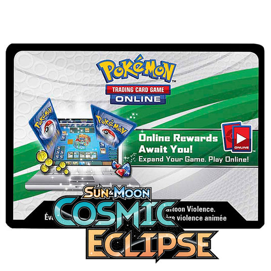 Pokemon - Sun & Moon - Cosmic Eclipse - Online Code Card