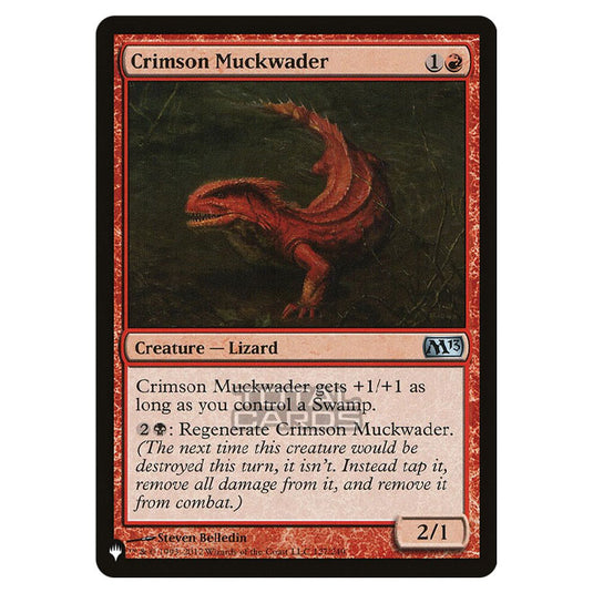 Magic The Gathering - The List - Crimson Muckwader