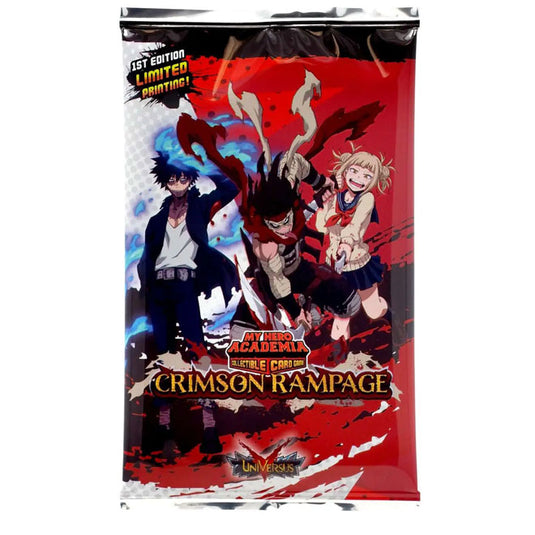 My Hero Academia Collectible Card Game - Wave 2 - Crimson Rampage - Booster Pack