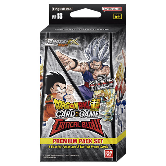 Dragon Ball Super Card Game - Zenkai Series - Critical Blow - Premium Pack