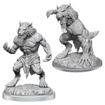 Critical Role - Unpainted Miniatures - Fey Werewolves