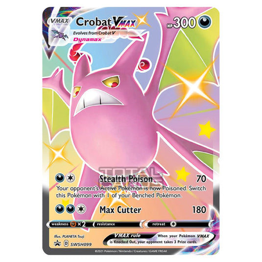 Pokemon - Sword & Shield - SWSH Black Star Promos - Crobat VMAX - SWSH099