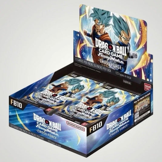 Dragon Ball Super Card Game - Fusion World - FB10 - Cross Force - Booster Box (24 Packs)