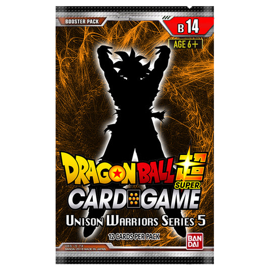 DragonBall Super Card Game - Unison Warrior Series Set 5 - Cross Spirits - Booster Pack