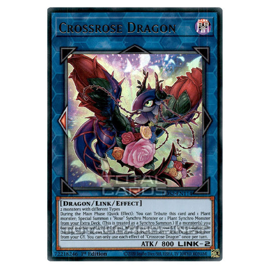 Yu-Gi-Oh! - Legendary Duelists: Season 2 - Crossrose Dragon (Ultra Rare) LDS2-EN114