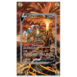 KantoForge - Extended Artwork Protective Card Display Case - Pokemon - Sword & Shield - Crown Zenith - Entei V - GG36/GG70