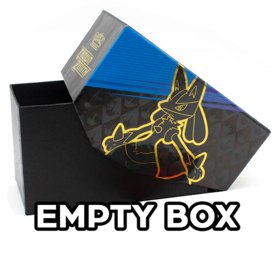 Pokemon - Crown Zenith - Empty Elite Trainer - Storage Box