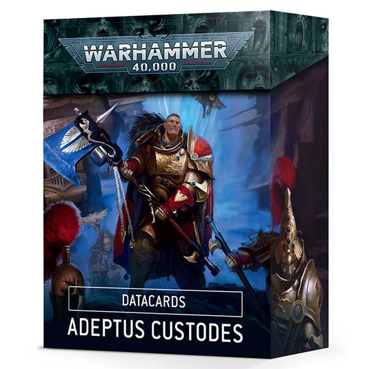 Warhammer 40,000 - Adeptus Custodes - Datacards
