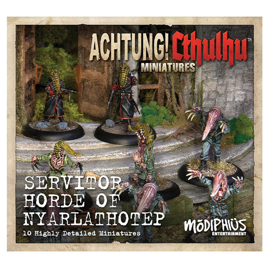 Achtung! Cthulhu Skirmish - Servitors of Nyarlathotep unit pack