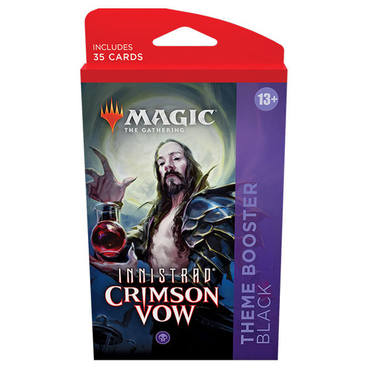 Magic the Gathering - Innistrad - Crimson Vow - Theme Booster - Black