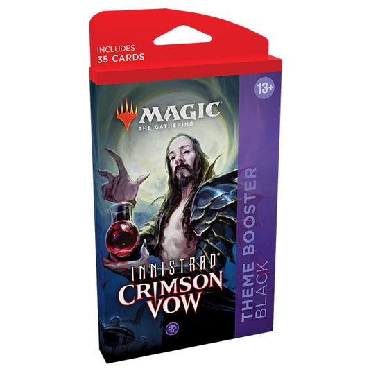 Magic the Gathering - Innistrad - Crimson Vow - Theme Booster - Black
