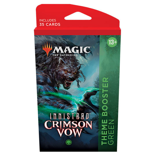 Magic the Gathering - Innistrad - Crimson Vow - Theme Booster - Green