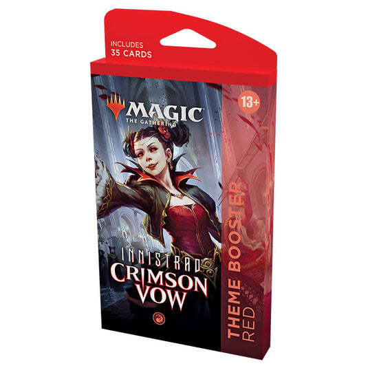 Magic the Gathering - Innistrad - Crimson Vow - Theme Booster - Red