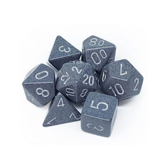 Chessex - Speckled - 16mm Polyhedral 7-Dice Set - Hi-Tech
