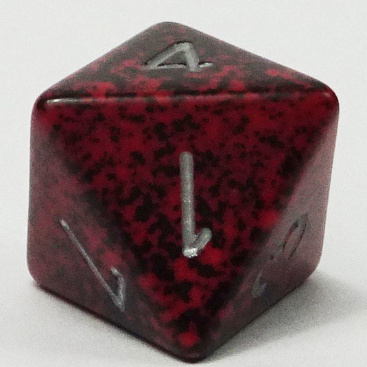 Chessex - Speckled 16mm D8 - Silver Volcano