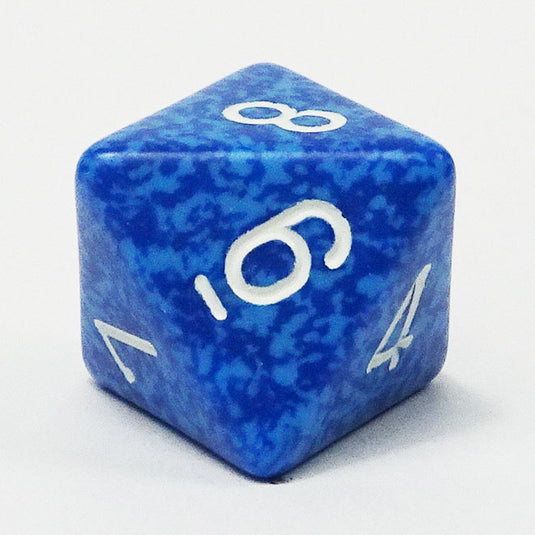 Chessex - Speckled 16mm D8 - Water