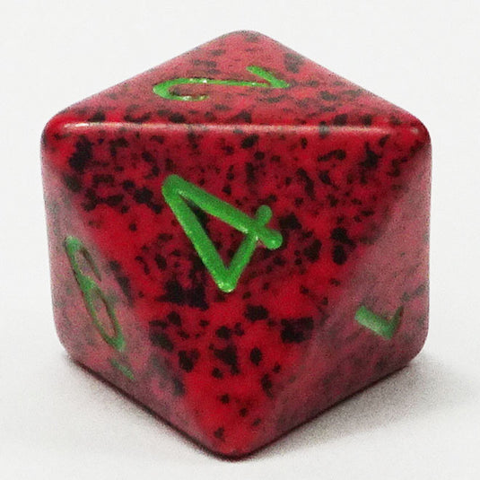 Chessex - Speckled 16mm D8 - Strawberry