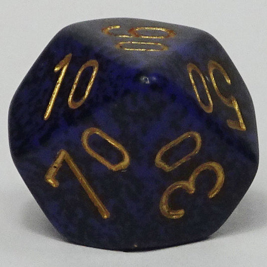 Chessex - Speckled 16mm D10/100 - Golden Cobalt