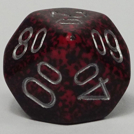 Chessex - Speckled 16mm D10/100 - Silver Volcano