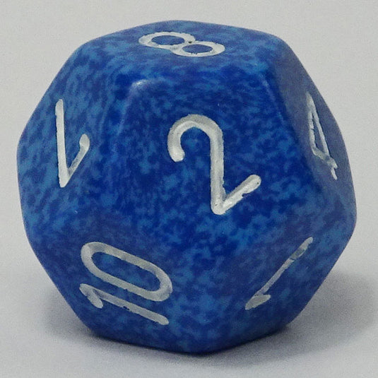 Chessex - Speckled 16mm D12 - Water