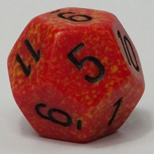 Chessex - Speckled 16mm D12 - Fire