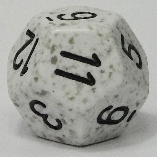 Chessex - Speckled 16mm D12 -  Arctic Camo